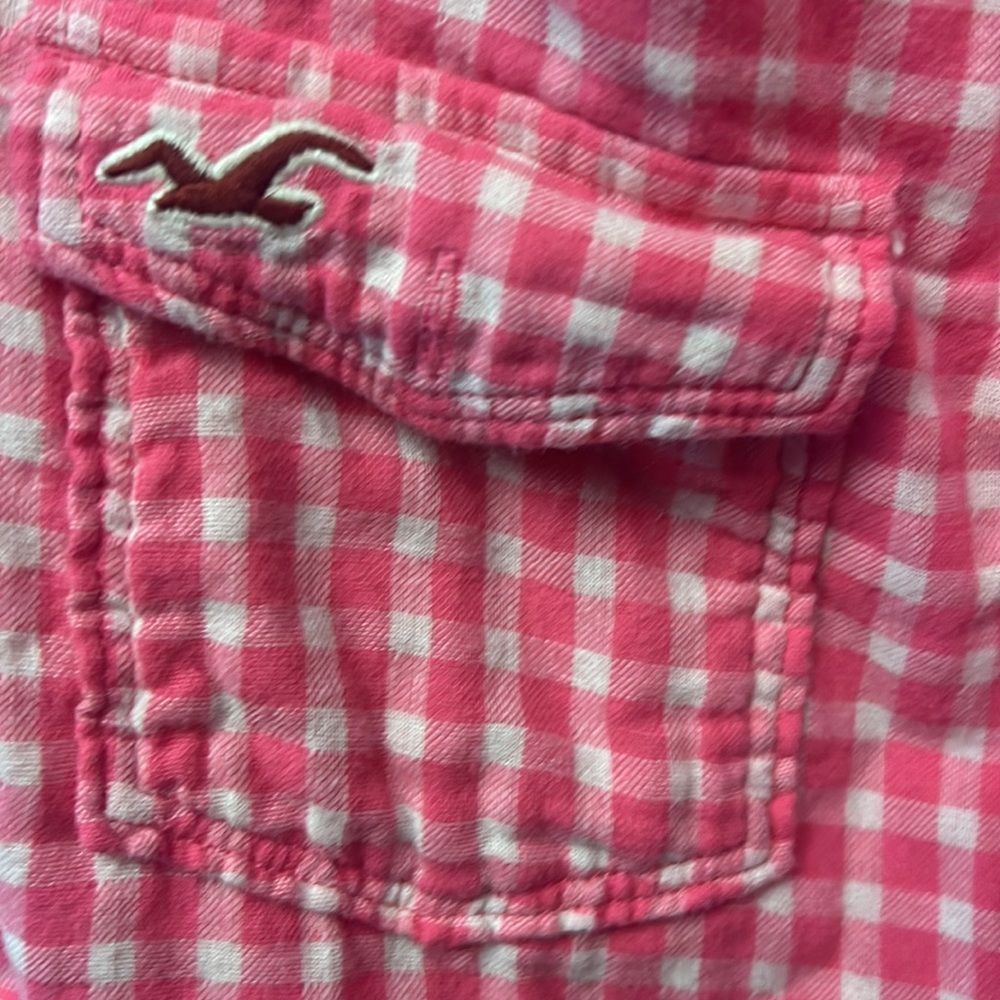 PINK Hollister flannel